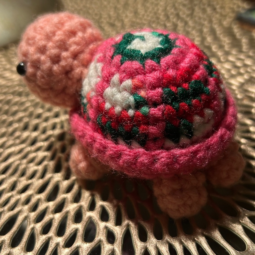 Crocheted Turtle 🐢 - Picture 3 of 5